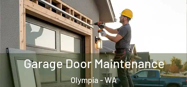  Garage Door Maintenance Olympia - WA