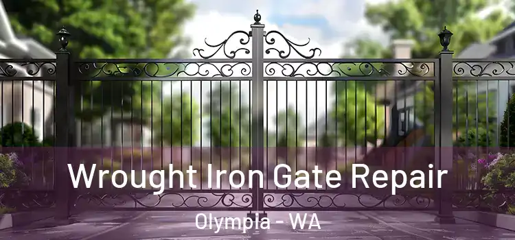 Wrought Iron Gate Repair Olympia - WA